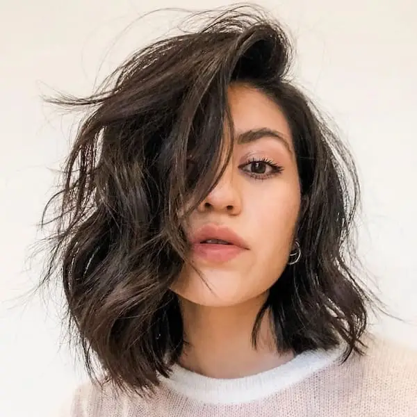 Wavy Lob with Messy Layers