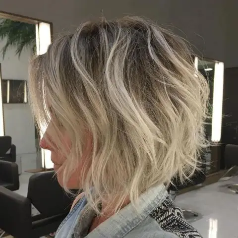 Tousled Medium Bob