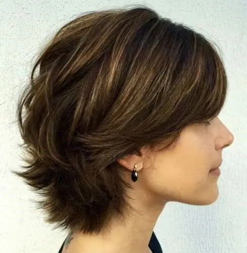 Layered Short Hairstyle