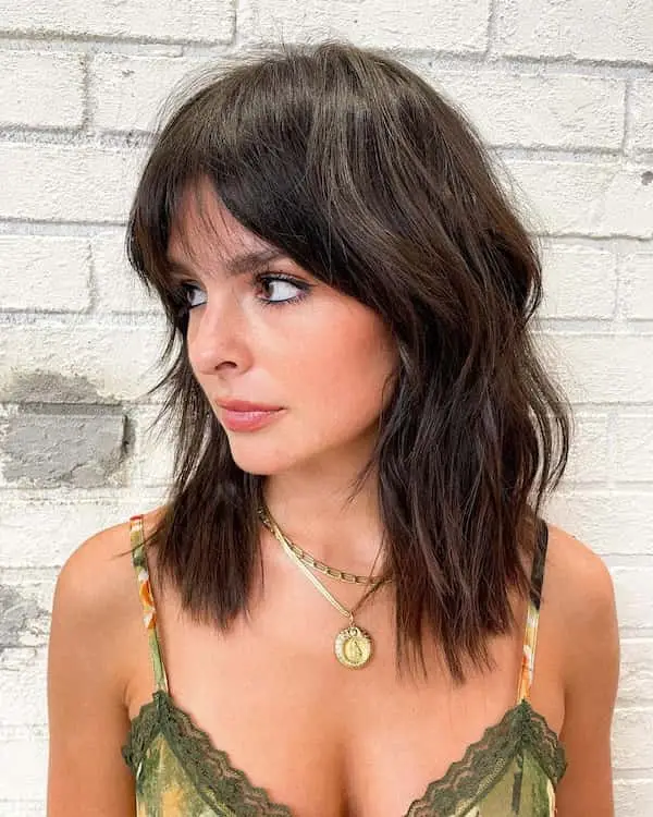 Lob with Scanty Bangs