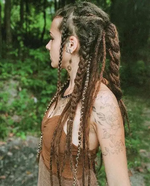 Vikings Dreads and Braids