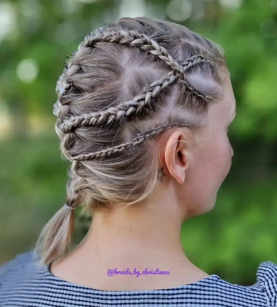 Creative Viking Braids