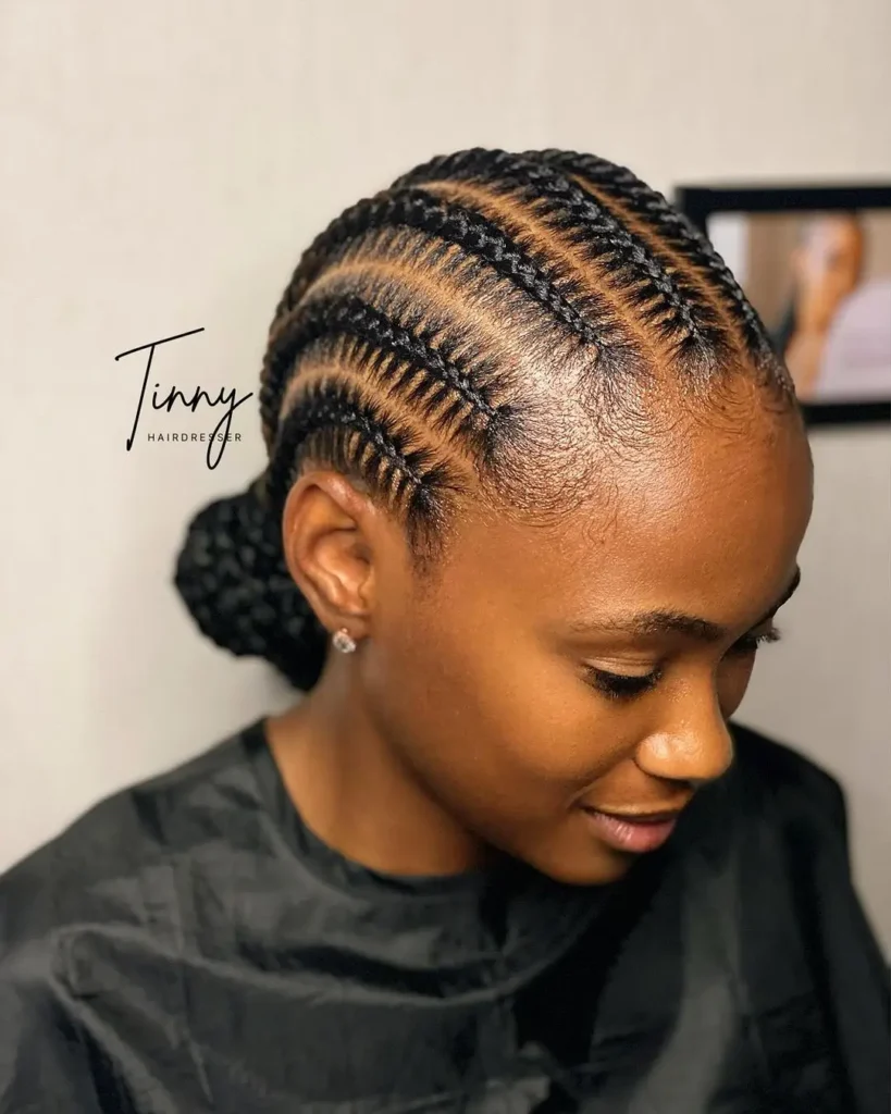 Neat and Slick Cornrows