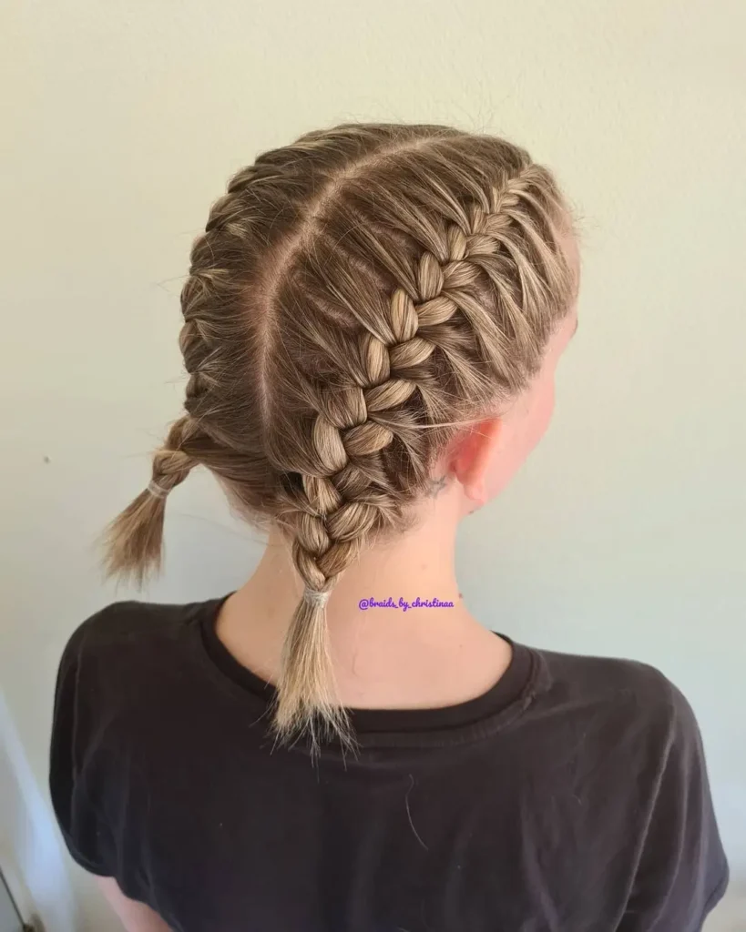 French Pigtail Braids