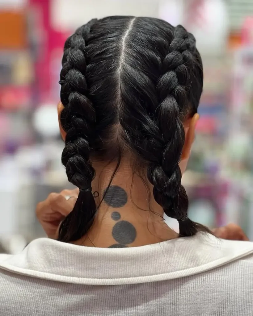 Double Dutch Braids