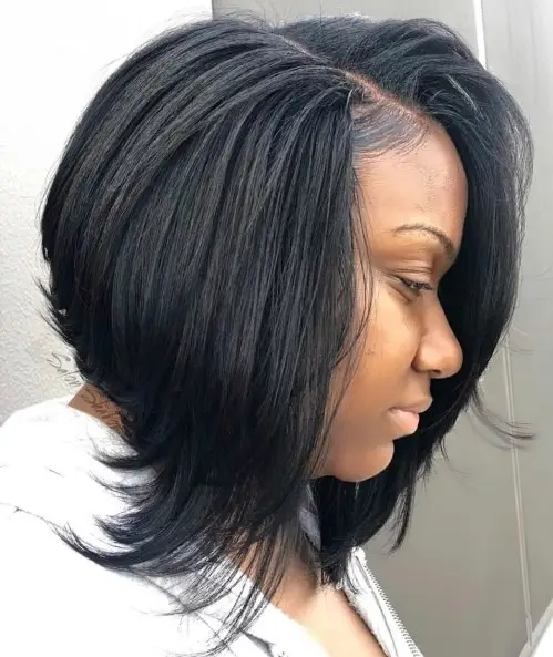 Inverted Feathered Black Lob