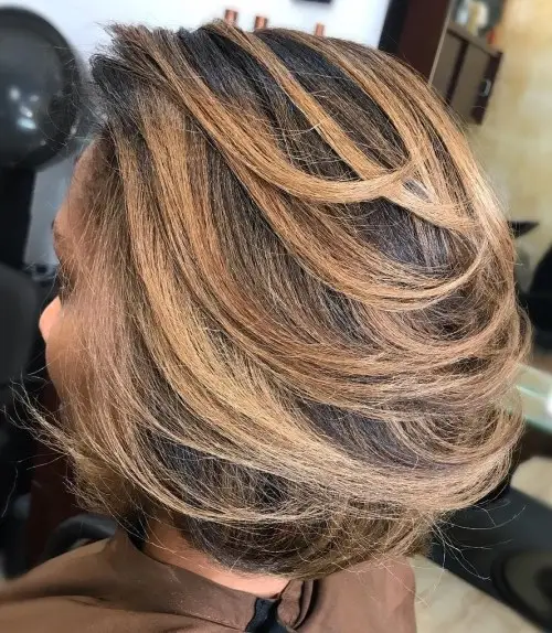 Voluminous Layered Bob