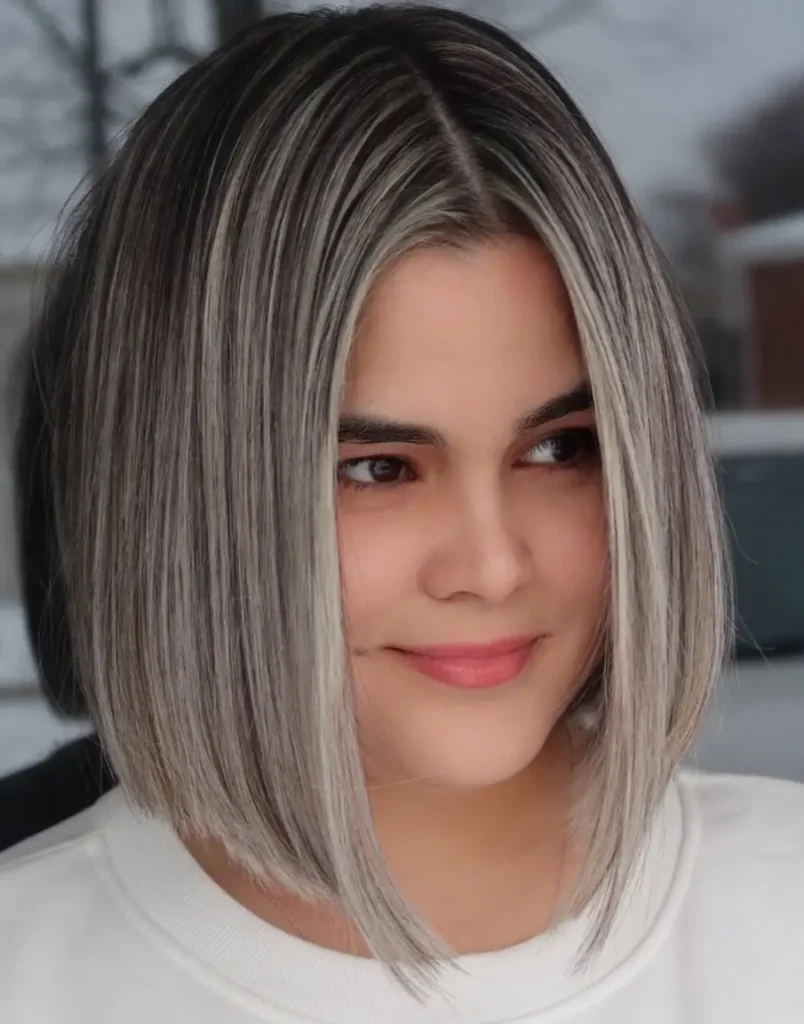 Natural Brunette and Platinum Mix