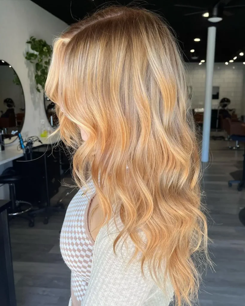 Butterscotch Blonde Summer Hair