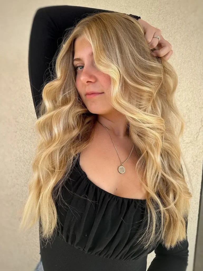 Hand Painted Honey Blonde Blend
