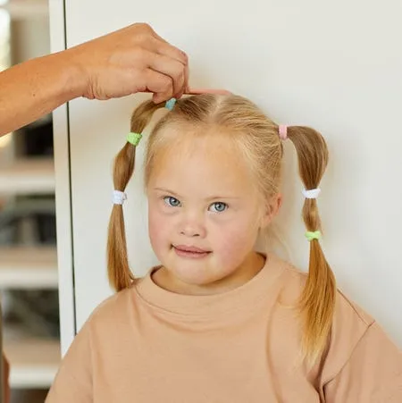 Colorful Pigtails Easy Hairstyle