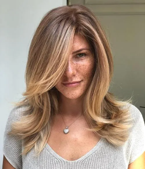 1. Golden Blonde Balayage
