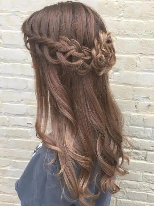 22. Lovely Loose Braids