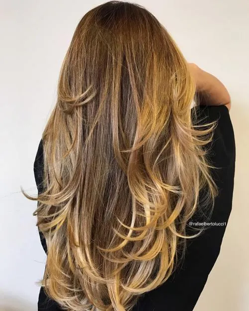 3. Syrupy Bronde Balayage