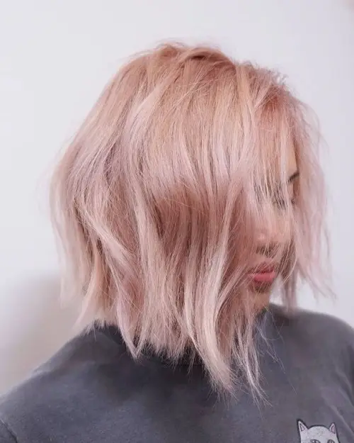 12. Blush Pink Bob