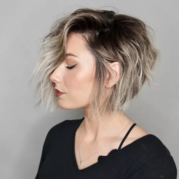 15. Rooty Stacked Bob