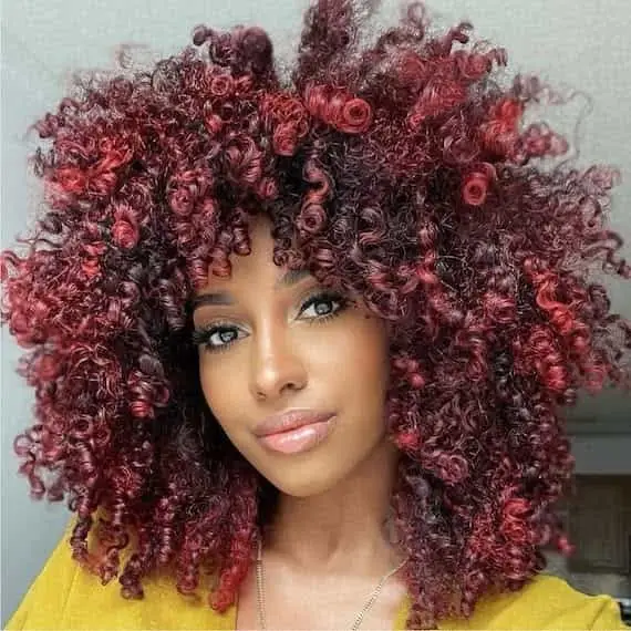 2. Black Cherry Hair Color