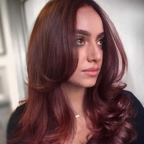 6. Chocolate Cherry Hair Color