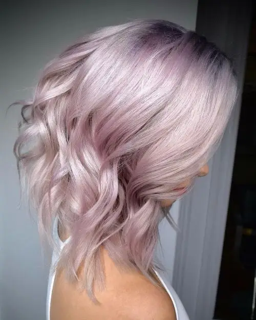 9. Icy Pink Lob