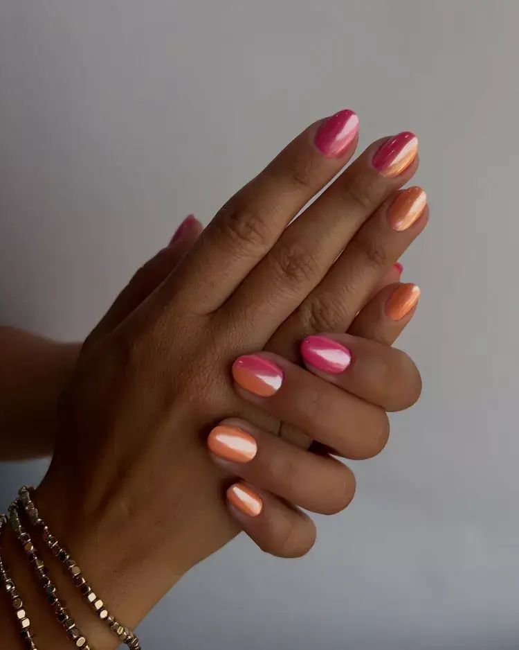 1. Pink and Orange Gradient