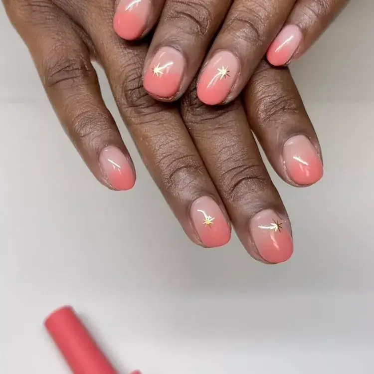 11. Coral Ombré