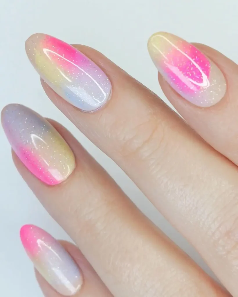 15. Fairy Aura Nails