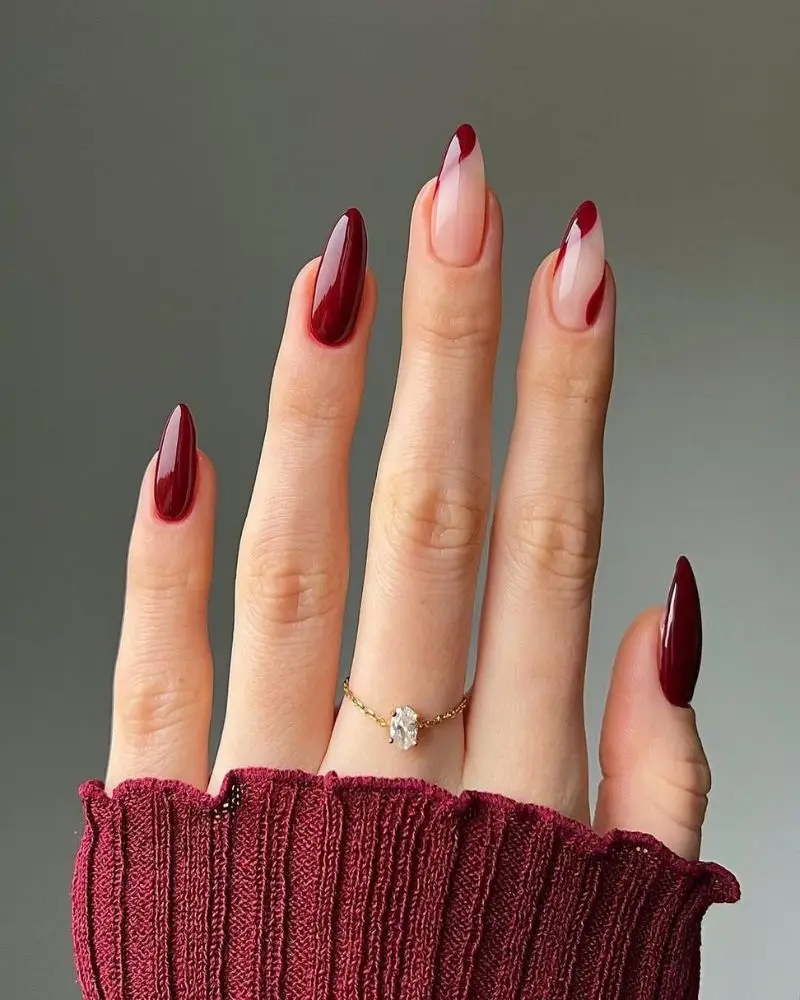 1. Deliciously elegant cherry red