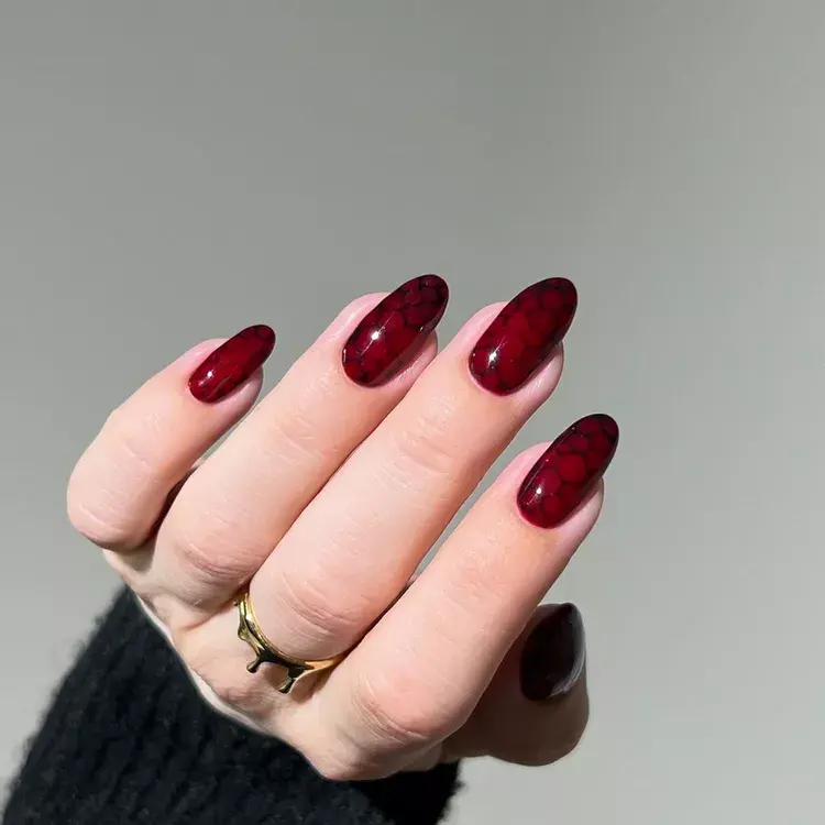 2. Blood Bath Nails