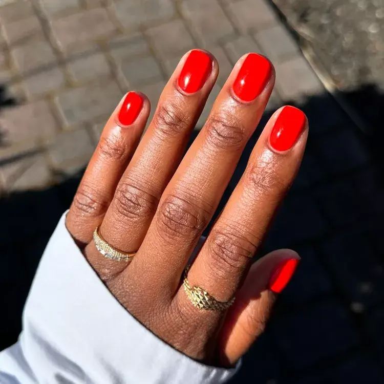4. Blood Red Nails