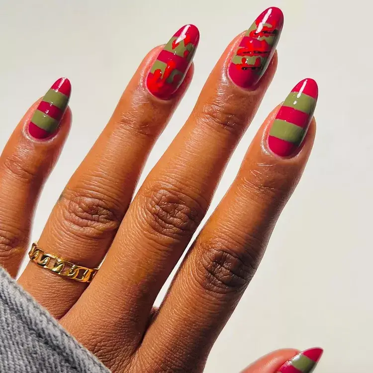 8. Freddy Krueger Nails