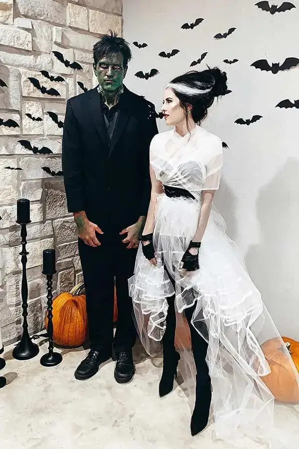15. Frankenstein Couples Halloween Costume