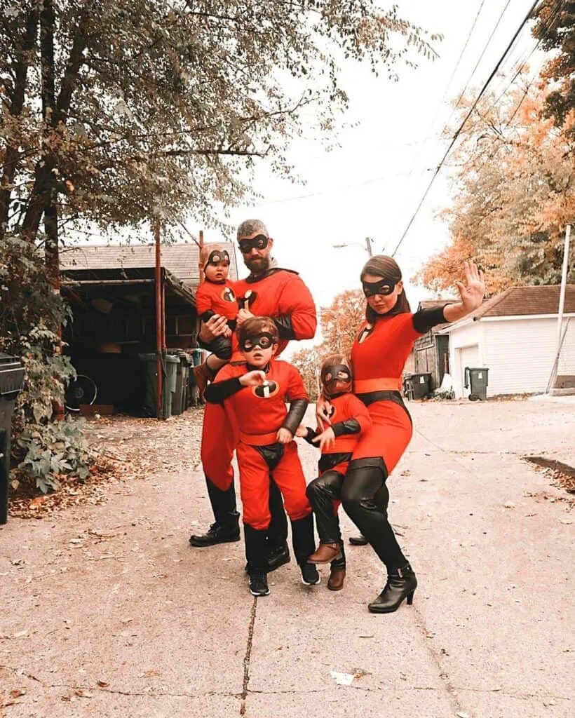 18. The Incredibles Family Costumes