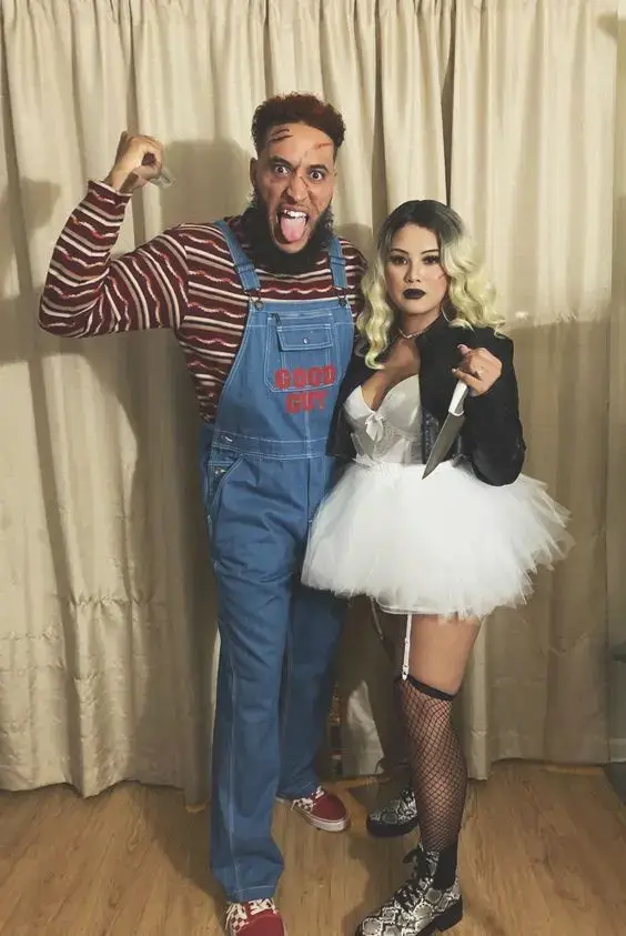 22. Chucky & The Bride of Chucky Couples Costume