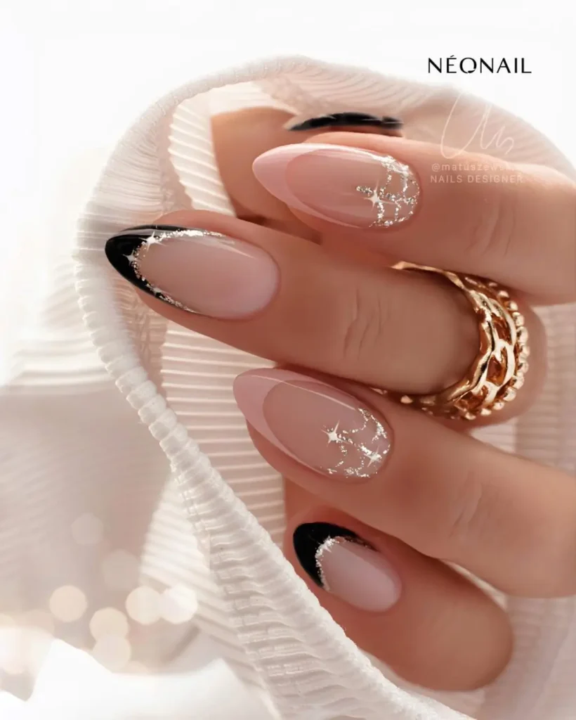 23. Black, Pink + Glitter