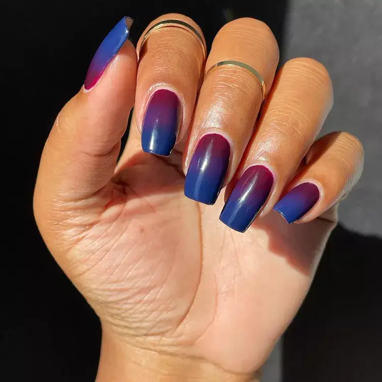 25. Midnight Ombré