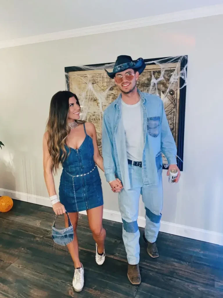 28. Britney and Justin Couples Halloween Costume
