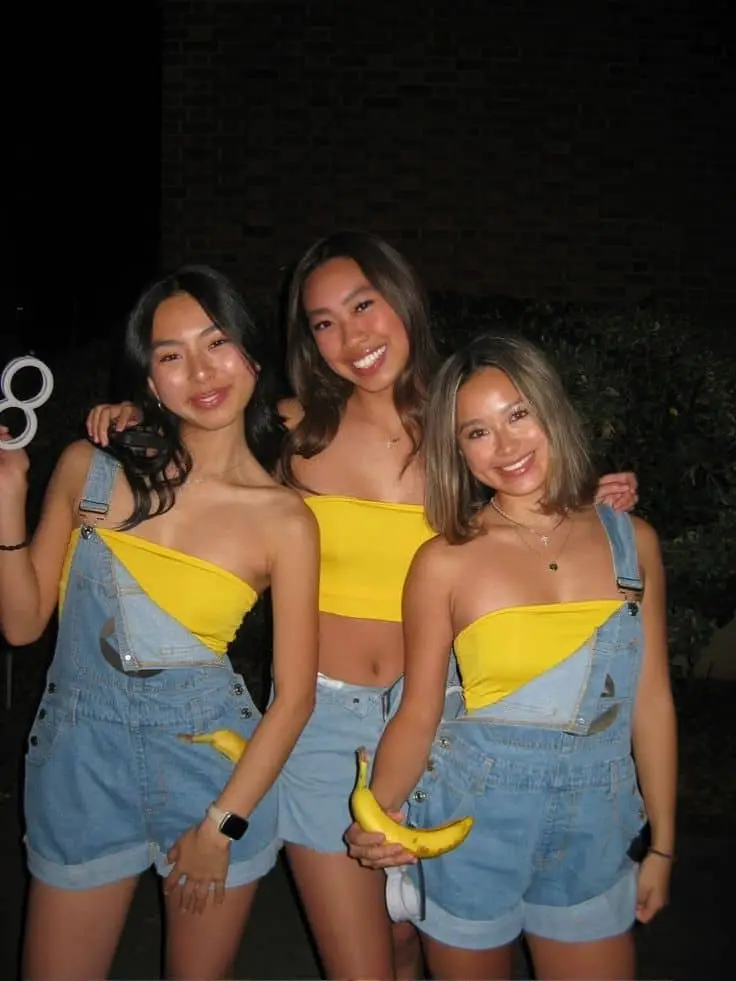29. Minions Trio Halloween Costumes