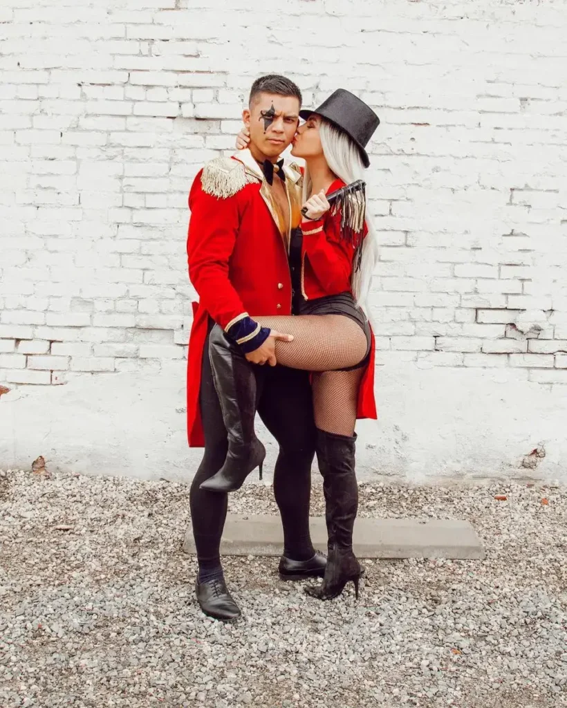 3. Circus Couples Halloween Costume