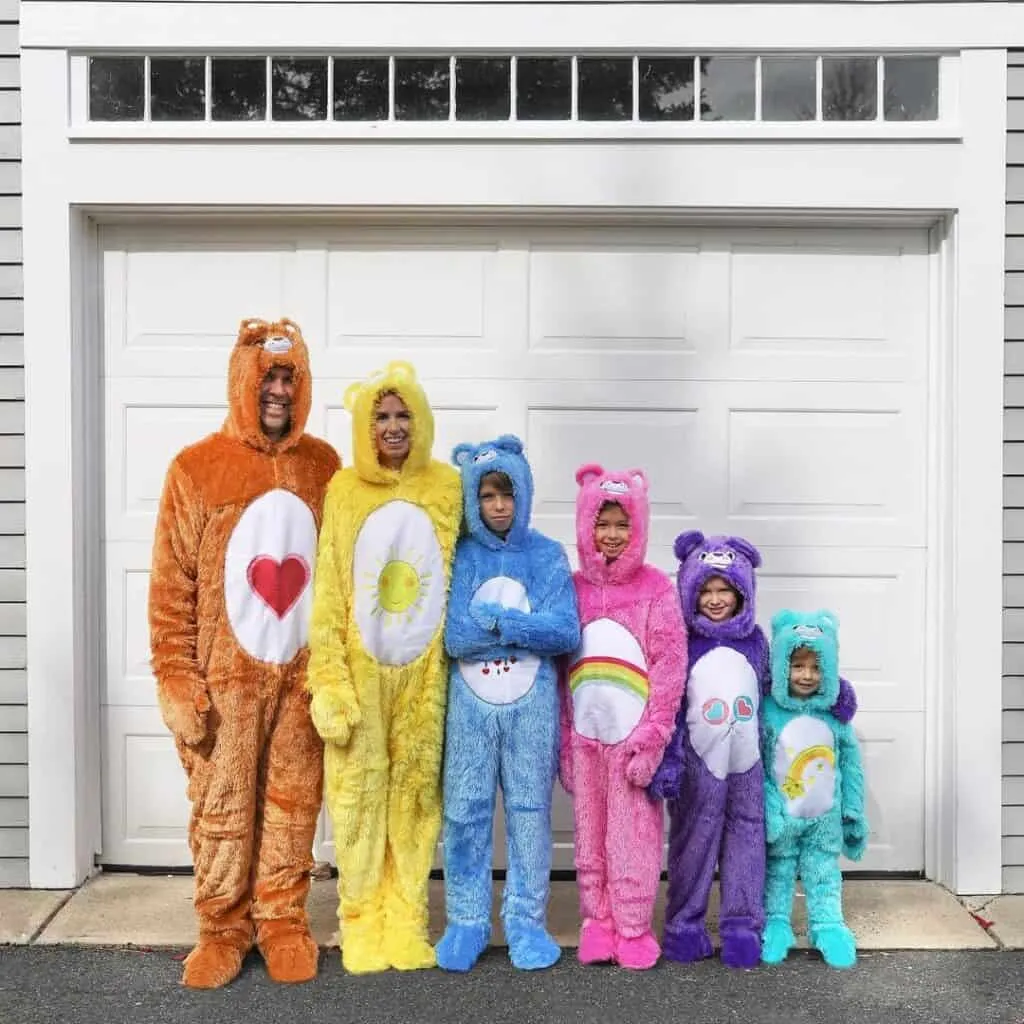 5. Care Bears Halloween Costumes for Family