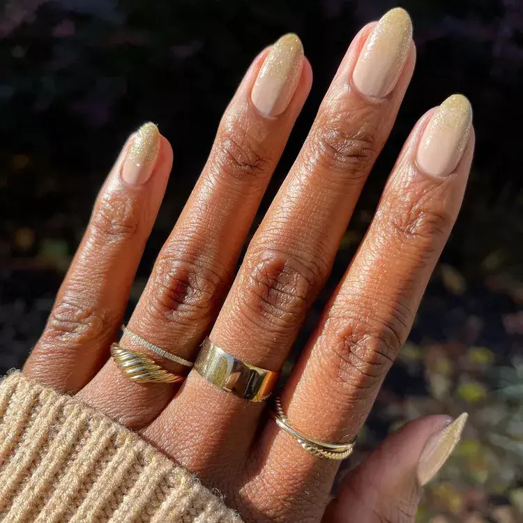 6. Golden Glitter