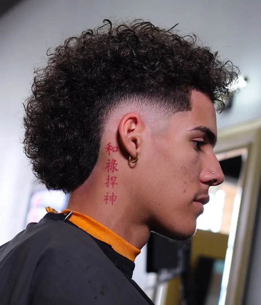 Faux Hawk Mullet
