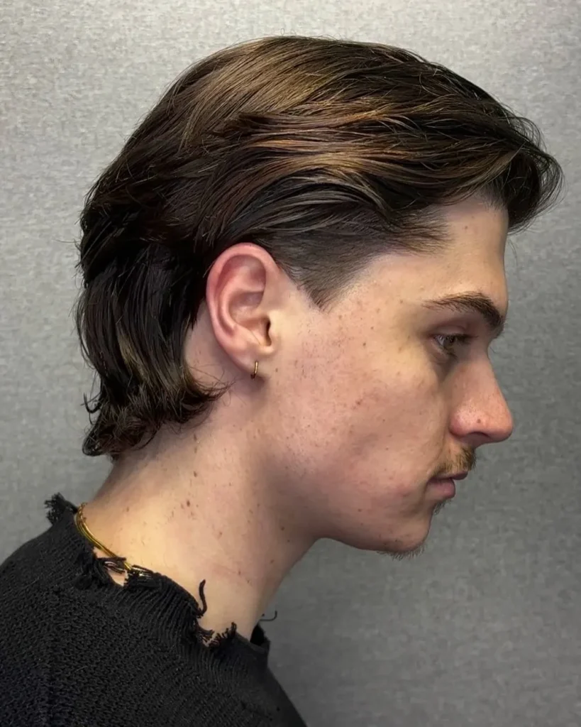 Slick-Back Mullet