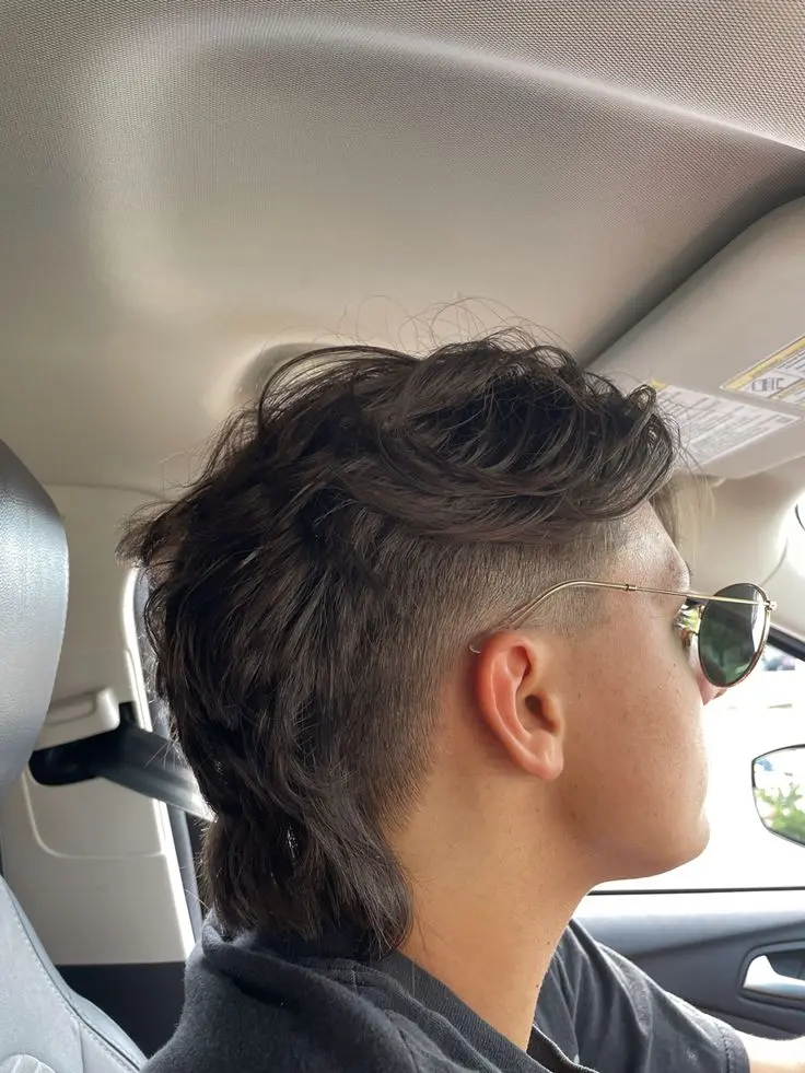 Straight Mullet