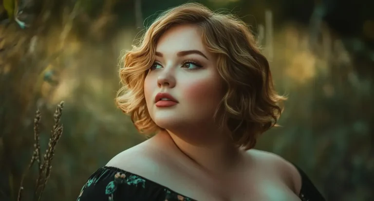 short hair for chubby face