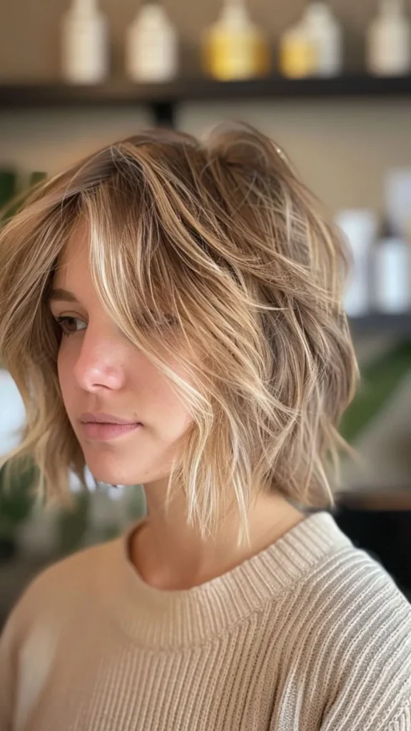 Short Shag Cut