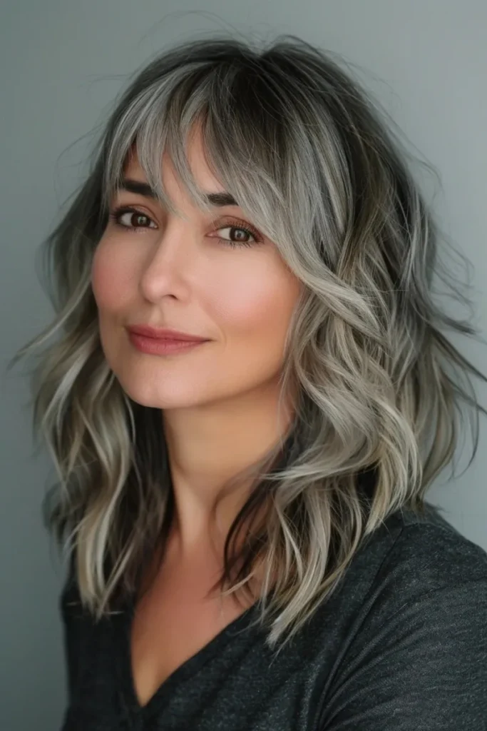 Piece-y Salt-and-Pepper Fringe