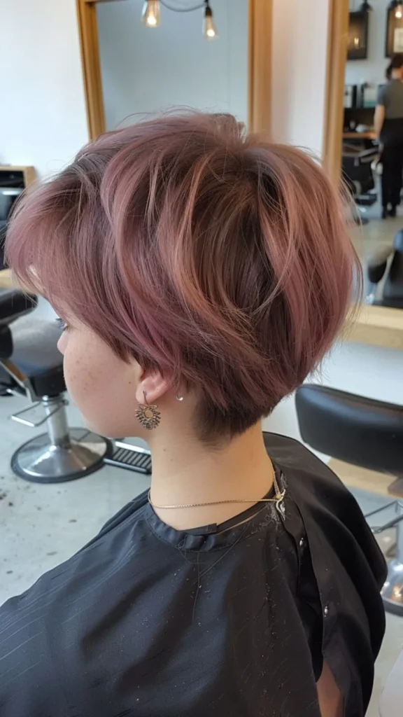 Long Pixie with Undercut