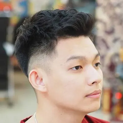 Permed Crop With High Fade