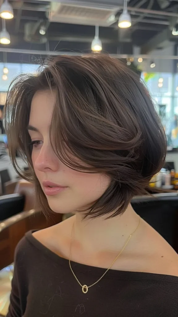 Short Layered Bob