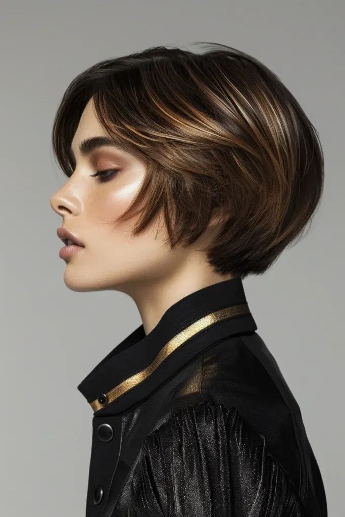 Angled Short Bob